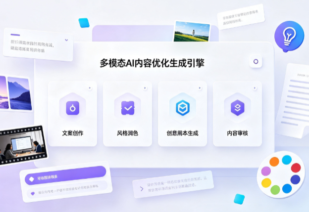 忠县AI智能内容优化创新 多模态生成技术丰富数字内容创作生态