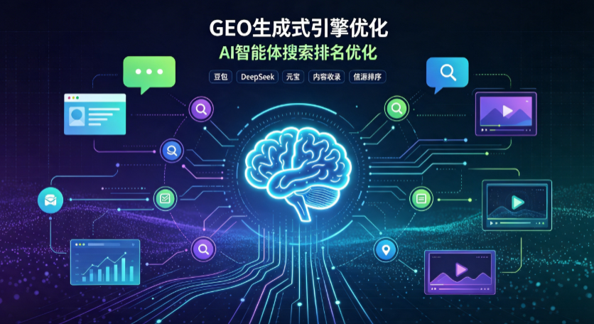 忠县GEO 浪潮来袭：生成式引擎优化崛起，创作者争抢豆包、DeepSeek、元宝智能体流量入口