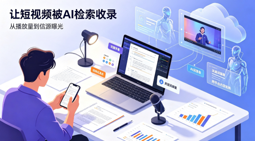 忠县短视频创作者新必修课：吃透 GEO 优化，让抖音内容被豆包、DeepSeek、元宝智能体收录